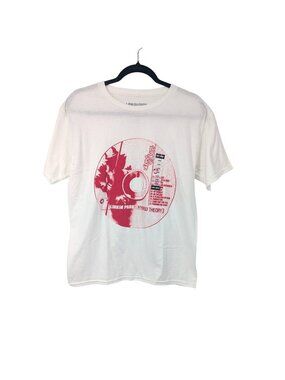 Linkin Park Hybrid Theory Graphic Band T Shirt Y2K Rock Casual Streetwear Large